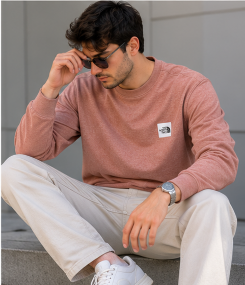 دورس مردانه Box Logo Crew Sweatshirt برند The North Face -