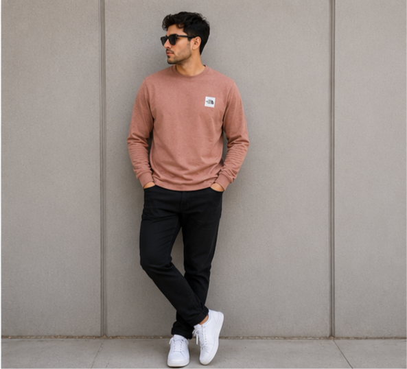 دورس مردانه Box Logo Crew Sweatshirt برند The North Face -