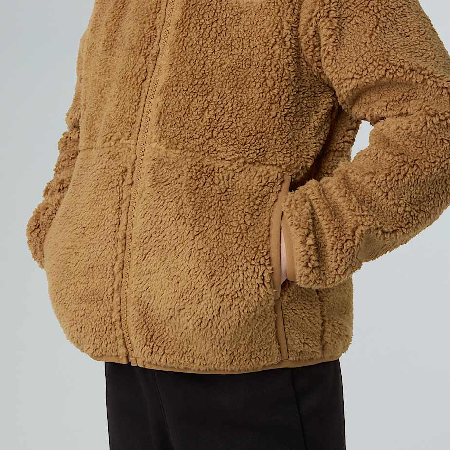 سویشرت بچگانه مدل Çocuk Campshire Tam Boy Fermuarlı Kapüşonlu Üst برند The North Face