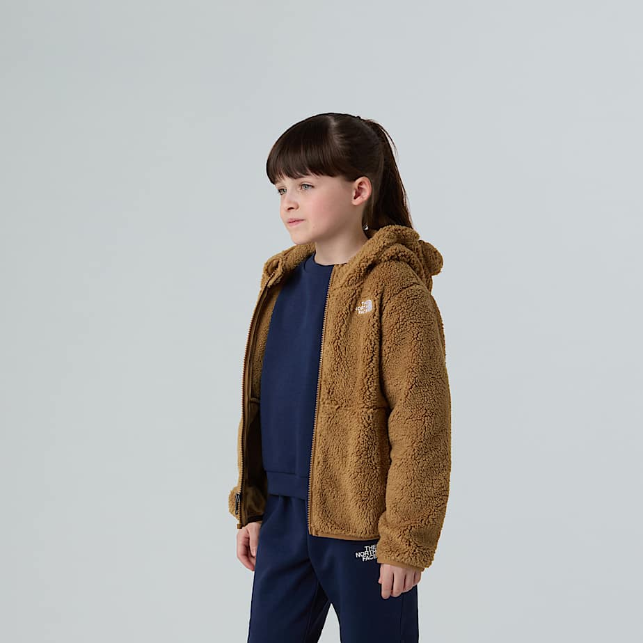 سویشرت بچگانه مدل Çocuk Campshire Tam Boy Fermuarlı Kapüşonlu Üst برند The North Face