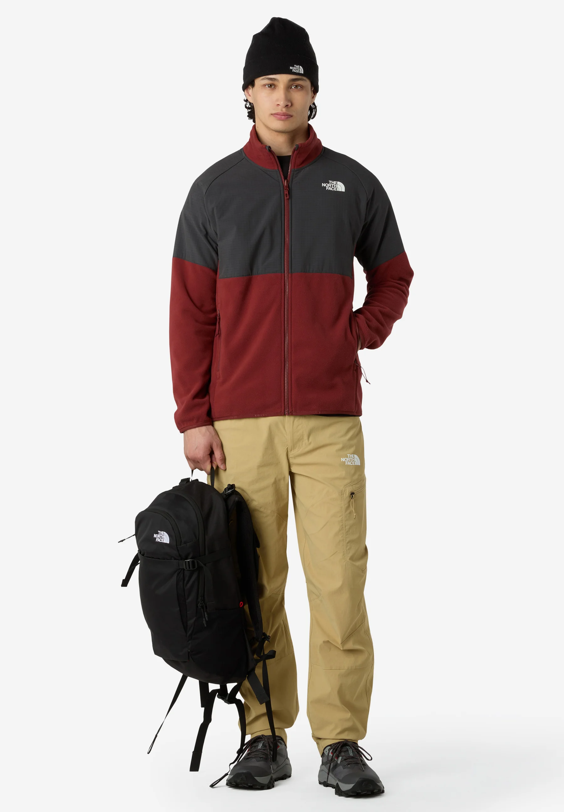 کاپشن کوهنوردی مردانه نورث فیس از فلیس سنگین وزن