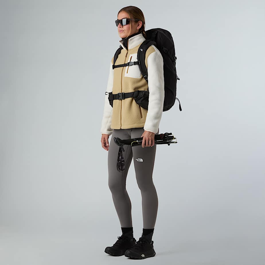 سویشرت پلار زنانه مدل Kadın Yumiori Tam Boy Fermuarlı Polar Mont از برند The North Face