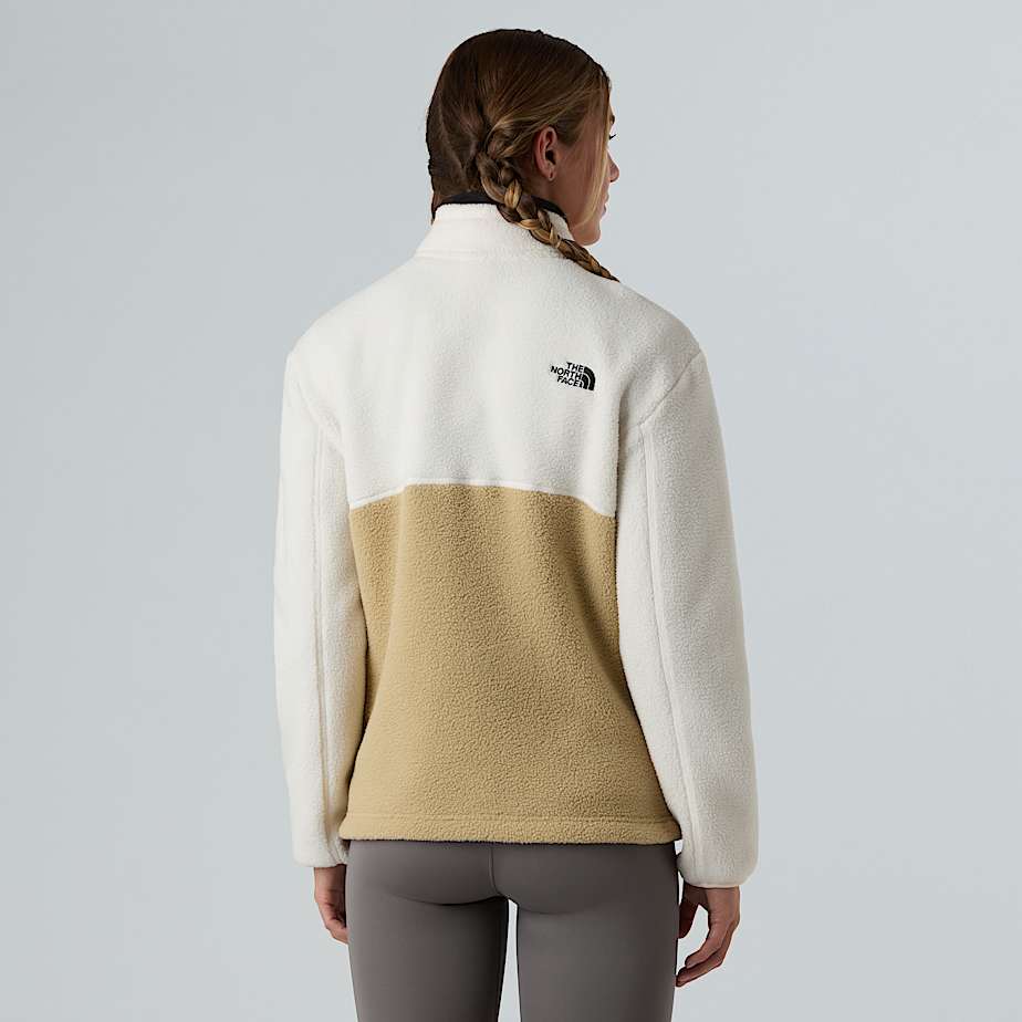 سویشرت پلار زنانه مدل Kadın Yumiori Tam Boy Fermuarlı Polar Mont از برند The North Face